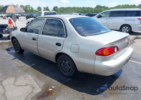 2001 Toyota Corolla Ce z USA, uszkodzony, nr VIN 1NXBR12E71Z522806